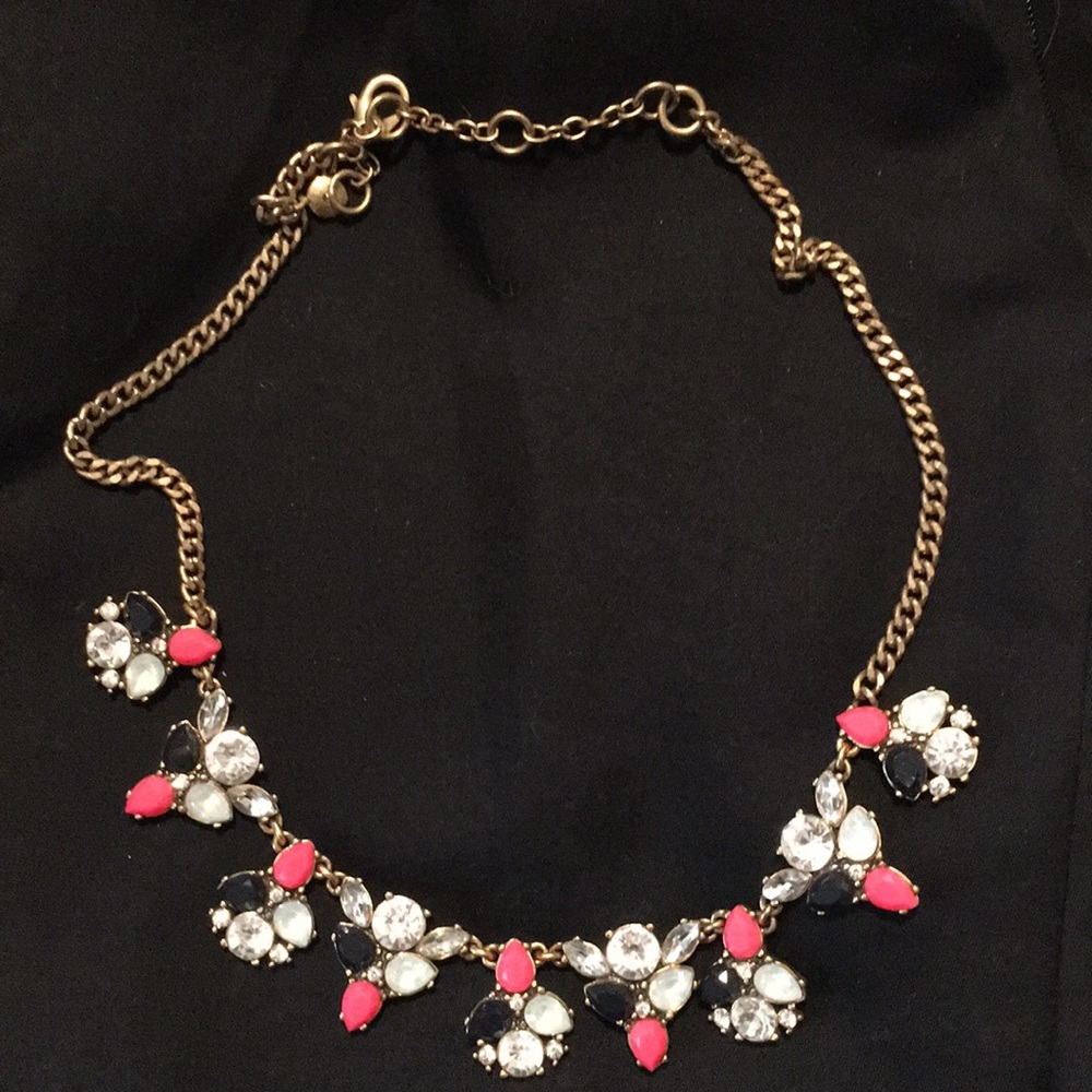 Lightly used Jcrew statement necklace